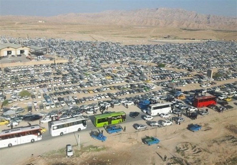 ‌هزینه پارکینک خودروها در مرز مهران روزی 5 هزار تومان تعیین شد