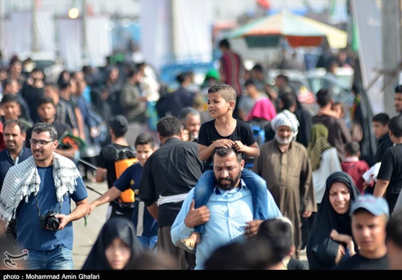 استقبال از زائران اربعین حسینی در مرز چذابه+ تصاویر