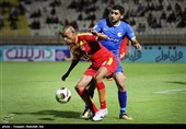 لیگ برتر فوتبال| برتری یک نیمه‌ای فولاد مقابل استقلال خوزستان با دبل شیمبا