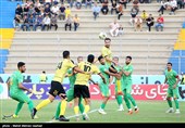 لیگ برتر فوتبال| برتری یک نیمه‌ای نفت آبادان مقابل پارس جنوبی/ برق ورزشگاه قطع شد