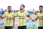 لیگ برتر فوتبال| برتری پارس جنوبی‌جم مقابل پیکان در نیمه نخست