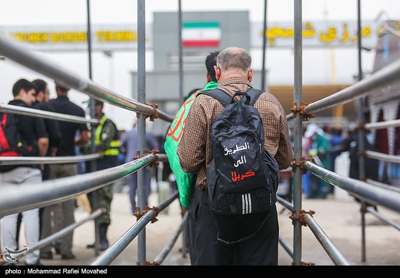 گزارش تسنیم از موج بازگشت زائران از مرز شلمچه در نخستین روز پس از اربعین