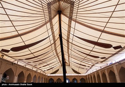 مراسم پوش کشی در مسجد جامع یزد