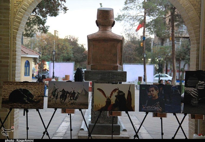 کاشان|سومین سوگواره فرهنگی و هنری حسینی در کوشک کمال الملک+تصاوی