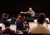 تمرین ارکستر ملی برای &quot;وداع&quot; به روایت عکس