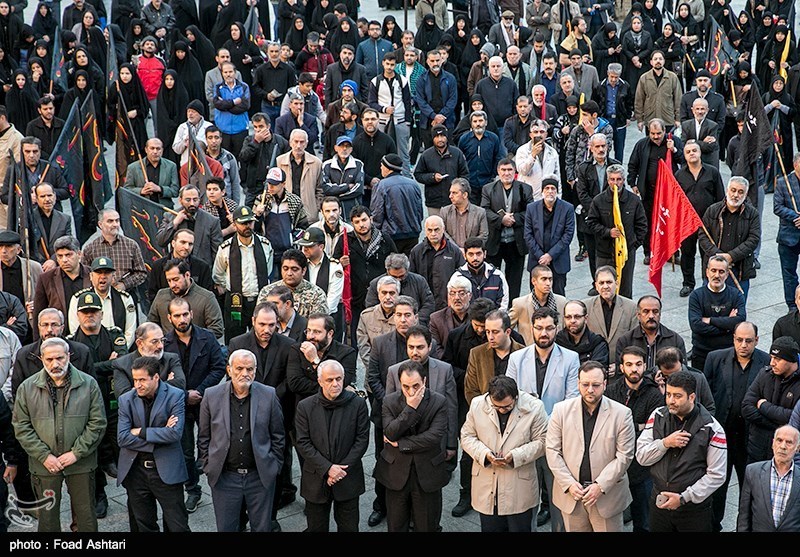 بالصور.. مسیرة الاربعین فی طهران