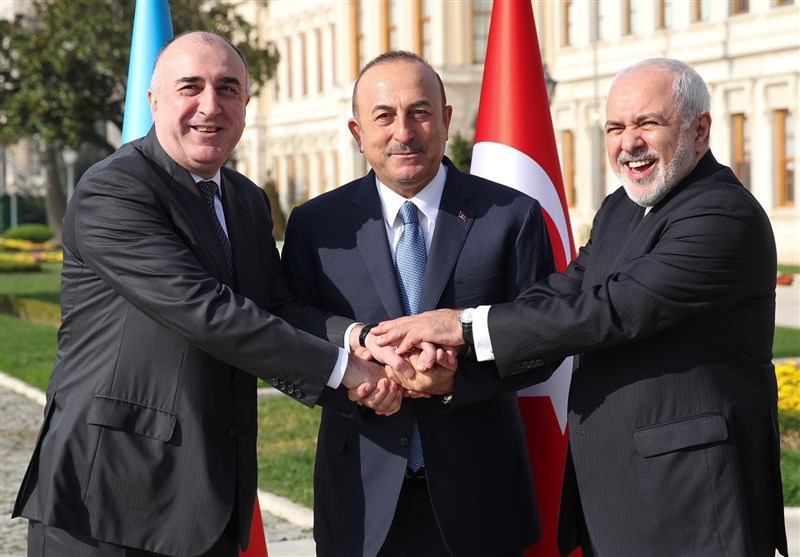 Iran, Turkey, Azerbaijan Wrap Up Ministerial Meeting in Istanbul Issuing Joint Statement