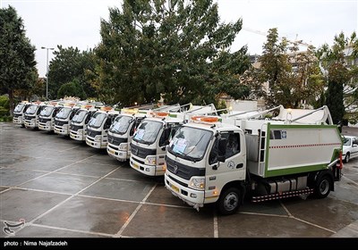 مراسم توزیع ماشین آلات خدماتی و عمرانی - مشهد