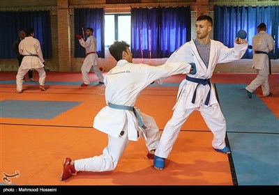 تمرین تیم ملی کاراته