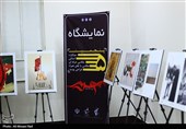 نمایشگاه سوگواره عکاسی و طراحی پوستر محرم استان خوزستان در بندرماهشهر برپا شد+ تصاویر