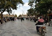 عملیات پیاده‌راه‌سازی خیابان باباطاهر همدان آغاز شد