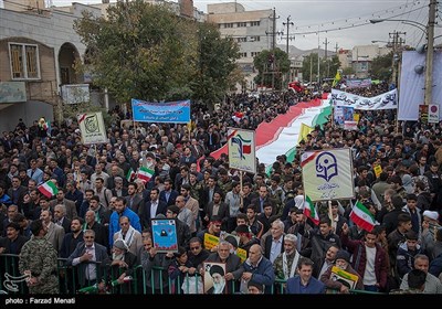 راهپیمایی 13 آبان -کرمانشاه 