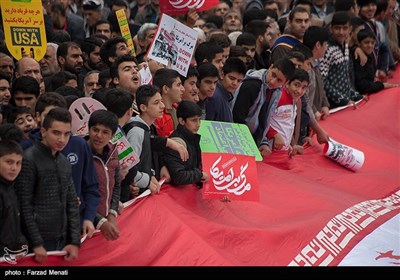 راهپیمایی 13 آبان -کرمانشاه 