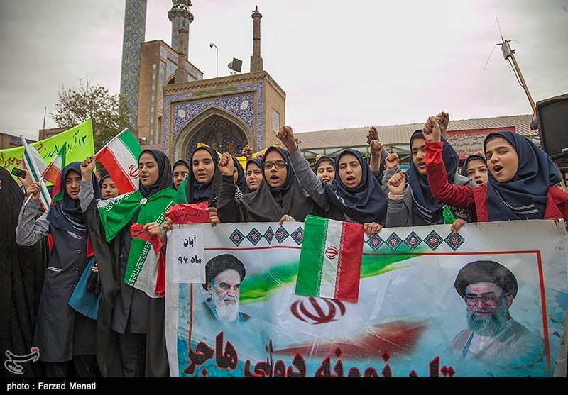 حضور پرشور مردم کرمانشاه در راهپیمایی استکبارستیزی به روایت تصویر