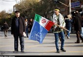 حضور دشمن‌شکن مردم دارالارشاد اردبیل در راهپیمایی 13 آبان به روایت تصویر