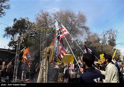 راهپیمایی 13 آبان - قزوین 