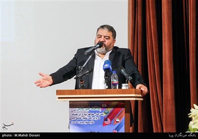 سخنرانی سردار جلالی رییس پدافند غیرعامل در دومین همایش پدافند غیرعامل در حوزه اقتصادی