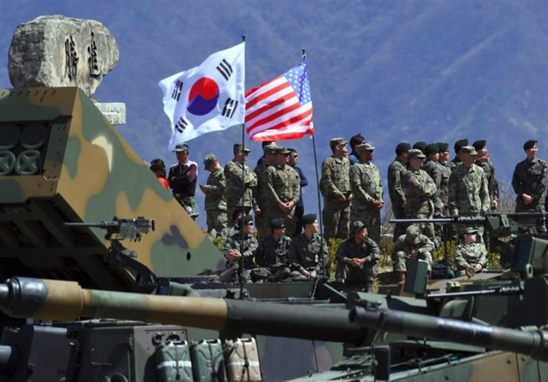 رزمایش نظامی سالانه آمریکا و کره جنوبی متوقف شد