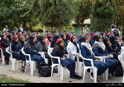 تجمع اسکتبارستیزی دانش آموزان بسیج ناحیه ابوذر