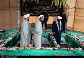 تشییع 3 شهید گمنام در ستاد ناجا