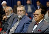 همایش افول آمریکا با حضور رهبر جنبش امت اسلام در آمریکا