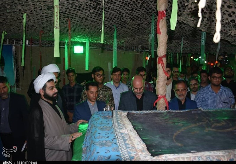 خوزستان| نخستین یادواره شهید گمنام مدفون در دانشگاه خاتم‌الانبیاء بهبهان برگزار شد