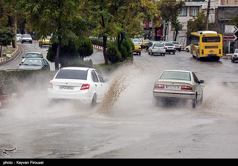 آخرین وضعیت بارش‌های ایران/بارش‌ها 80 میلیمتری شد+جدول