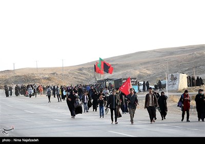 ایستگاه های خدمات رسانی به زائران پیاده حرم مطهر رضوی