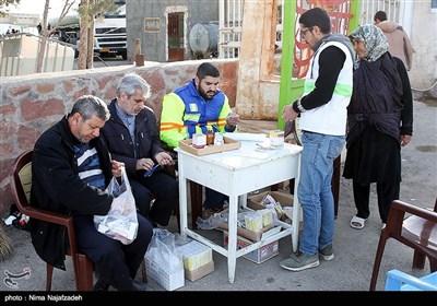 ایستگاه های خدمات رسانی به زائران پیاده حرم مطهر رضوی