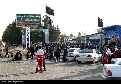 ایستگاه های خدمات رسانی به زائران پیاده حرم مطهر رضوی