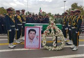 خرم آباد| تشییع باشکوه شهید "سید نور خدا موسوی" آغاز شد+فیلم