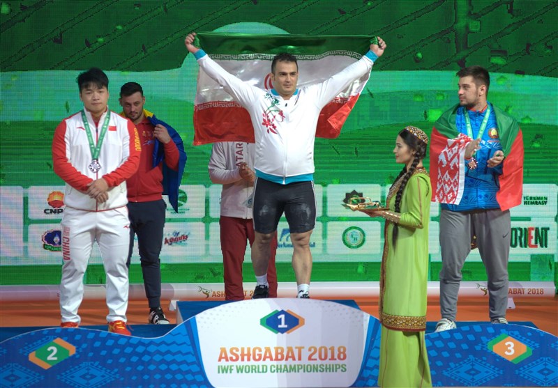 وزنه‌برداری قهرمانی جهان| تیم ملی ایران بر سکوی سوم ایستاد