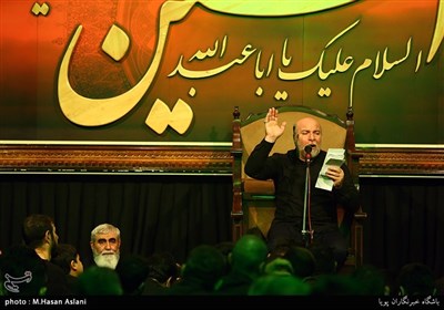 مداحی حسین سازور در مراسم عزاداری شهادت امام رضا(ع) - هیئت موج الحسین