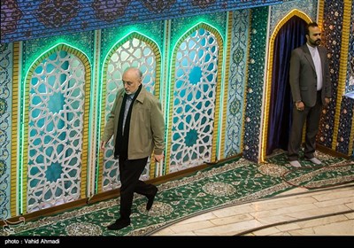 علی اکبر صالحی رئیس سازمان انرژی اتمی در نماز جمعه تهران