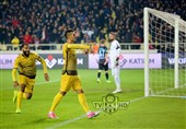 سوپر لیگ ترکیه | شکست ترابزون‌اسپور در حضور 54 دقیقه‌ای مجید حسینی و نیمکت‌نشینی وحید امیری