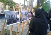 همدان|نمایشگاه عکسهای برتر جشنواره ملی وقف افتتاح شد