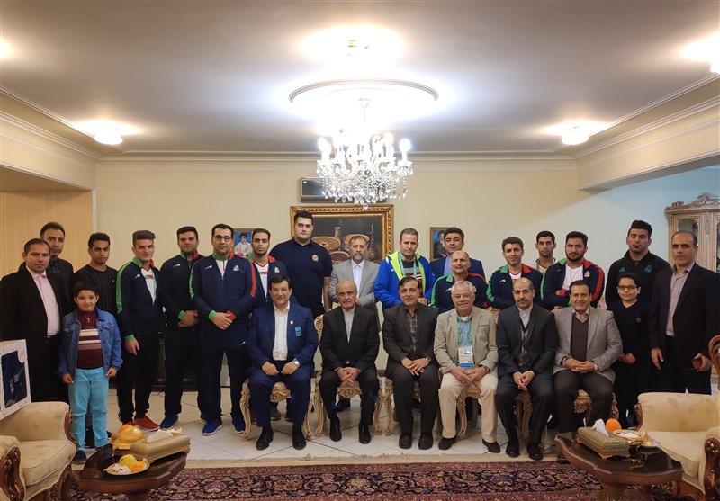 وزنه‌برداری قهرمانی جهان| حضور اعضای تیم ملی در سفارت ایران+ تصاویر