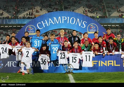 مراسم اهدای کاپ قهرمانی جام باشگاه های آسیا