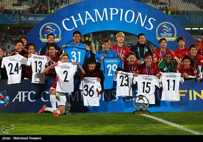 مراسم اهدای کاپ قهرمانی جام باشگاه های آسیا