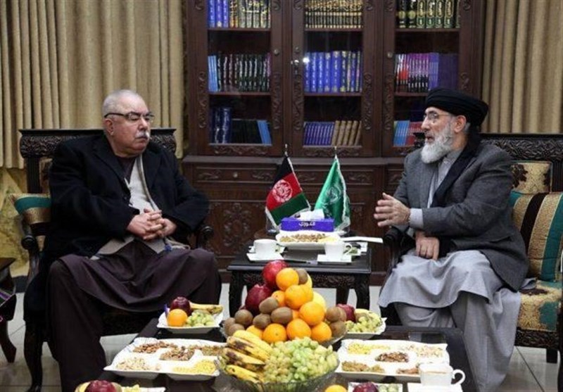 دیدار «ژنرال دوستم» و «حکمتیار» پس از 24 سال و در آستانه انتخابات ریاست جمهوری افغانستان
