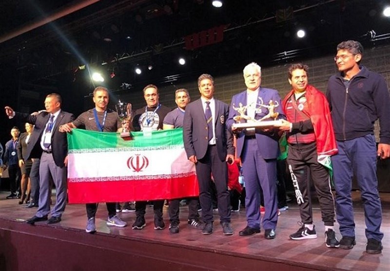 قهرمانی تیم ملی پرورش اندام ایران در مسابقات جهانی اسپانیا