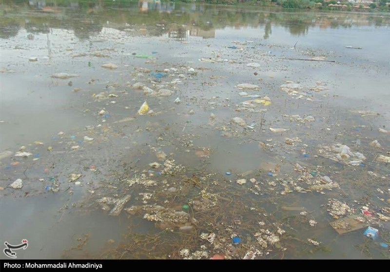 خوزستان| انبار زباله‌ها در کنار قدیمی‌ترین پل جهان + تصویر