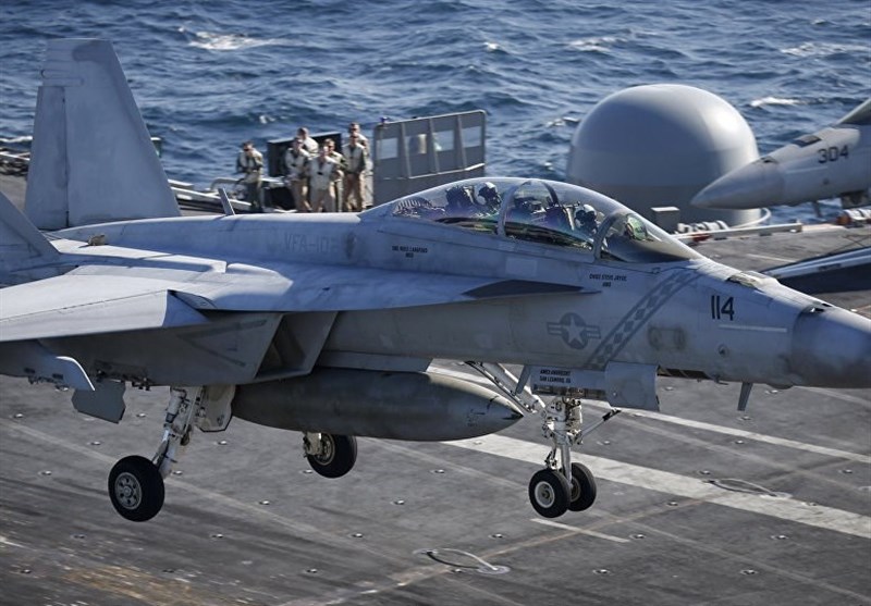 آمریکا برای خروج از افغانستان 12 فروند F-18 را به منطقه اعزام کرد