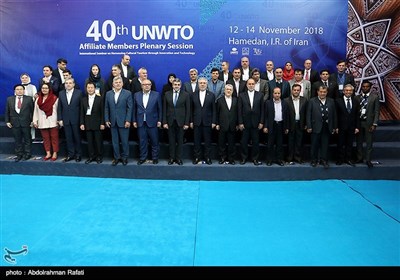 افتتاحیه چهلمین نشست عمومی اعضای وابسته UNWTO در همدان