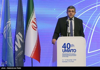 افتتاحیه چهلمین نشست عمومی اعضای وابسته UNWTO در همدان