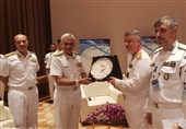 دریادار خانزادی با فرمانده نیروی دریای هند دیدار کرد