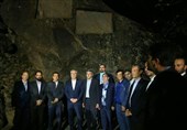 دبیرکل سازمان جهانی گردشگری و معاون رئیس جمهور از گنجنامه بازدید کردند