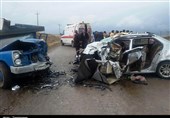 تصادف خونبار در محور نهاوند به فیروزان تاکنون 5 کشته برجای گذاشته است