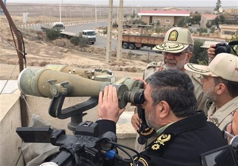فرمانده نیروی انتظامی به منظور بازدید از مناطق عملیاتی وارد خوزستان شد