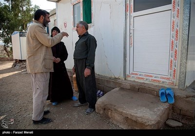 اقدامات فرهنگی و عمرانی جبهه فرهنگی انقلاب در مناطق زلزله زده کرمانشاه